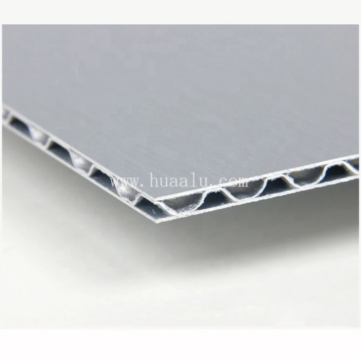 Beautiful-Golden-Flower-Aluminium-Corrugated-Core-Panel