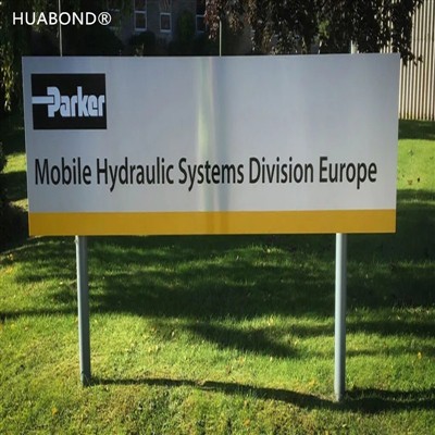 لافتات إعلانية في أوروبا (لوحات إعلانية من الألومنيوم)